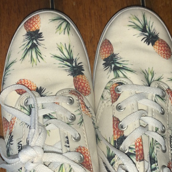Pineapple print Vans. Flexible pricing! - Picture 5 of 6